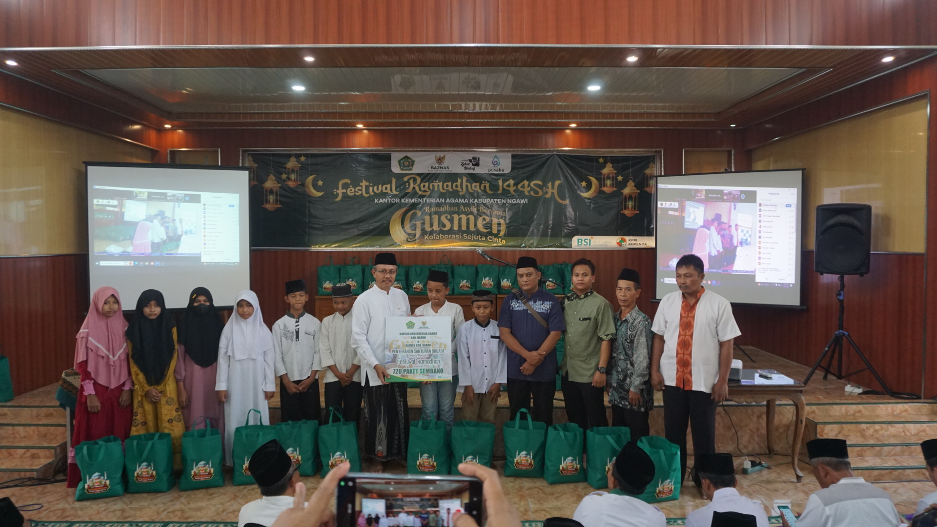 Festival Ramadan Asyik Bersama Gusmen di Kemenag Ngawi